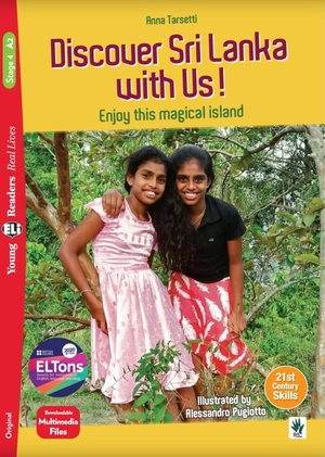 bộ young eli readers real lives - discover sri lanka with us! - stage 4 a2 - downloadable multimedia files - Ảnh 2