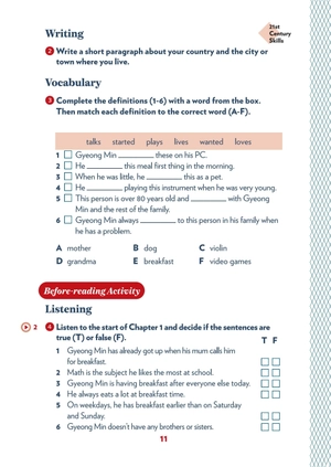 bộ young eli readers real lives - gyeong min kim: my korea - stage 2 a2 - downloadable audio files - Ảnh 13