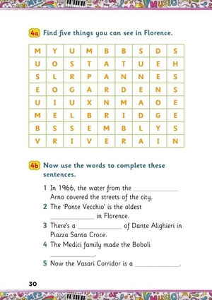 bộ young eli readers real lives - music in florence! - stage 4 a2 - downloadable multimedia files - Ảnh 12