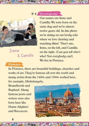 bộ young eli readers real lives - music in florence! - stage 4 a2 - downloadable multimedia files - Ảnh 3