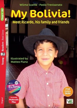 bộ young eli readers real lives - my bolivia! - stage 4 a2 - downloadable multimedia files - Ảnh 2