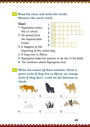 bộ young eli readers real lives - nyangomaℹs story a childℹs life in uganda - stage 4 a2 - downloadable multimedia files - Ảnh 13