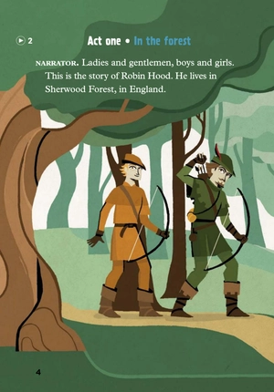 bộ young eli readers - robin hood - stage 4 a2 - downloadable audio files - Ảnh 5