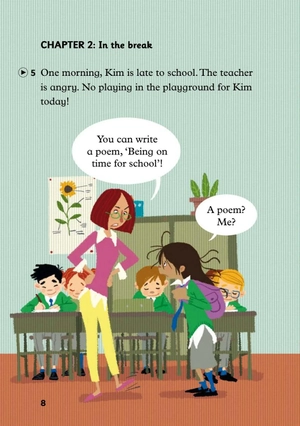 bộ young eli readers - school detectives - stage 2 a1 - downloadable audio files - Ảnh 9