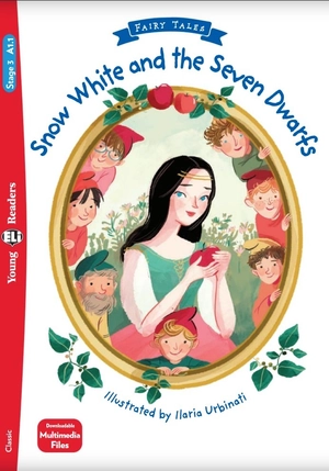 bộ young eli readers - snow white and the seven dwarfs - stage 3 a1.1 - downloadable multimedia - Ảnh 2