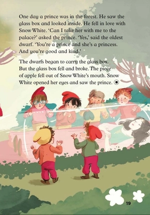 bộ young eli readers - snow white and the seven dwarfs - stage 3 a1.1 - downloadable multimedia - Ảnh 6
