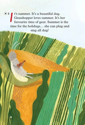 bộ young eli readers - the ant and the grasshopper - stage 1 below a1 - downloadable multimedia - Ảnh 3