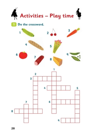 bộ young eli readers - the ant and the grasshopper - stage 1 below a1 - downloadable multimedia - Ảnh 9