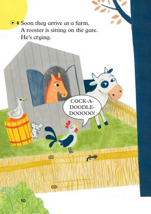 bộ young eli readers - the bremen town musicians - stage 2 a1 - downloadable multimedia - Ảnh 11