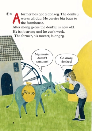 bộ young eli readers - the bremen town musicians - stage 2 a1 - downloadable multimedia - Ảnh 5