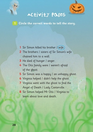 bộ young eli readers - the canterville ghost - stage 3 a1.1 - downloadable multimedia - Ảnh 9