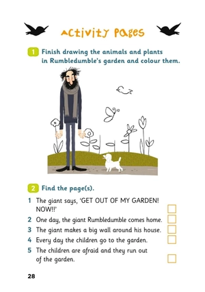 bộ young eli readers - the giant rumbledumble - stage 2 a1 - downloadable audio files - Ảnh 11