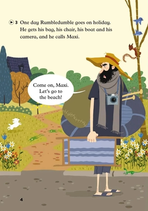 bộ young eli readers - the giant rumbledumble - stage 2 a1 - downloadable audio files - Ảnh 5