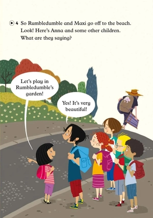 bộ young eli readers - the giant rumbledumble - stage 2 a1 - downloadable audio files - Ảnh 6