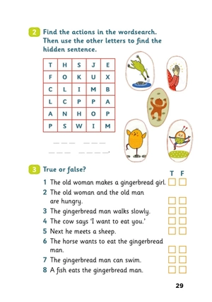 bộ young eli readers - the gingerbread man - stage 2 a1 - downloadable multimedia - Ảnh 11