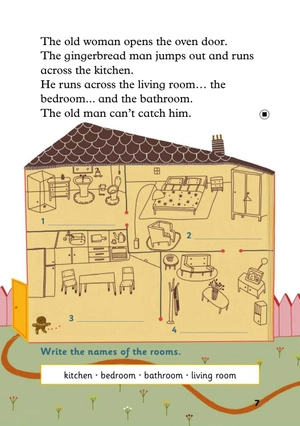 bộ young eli readers - the gingerbread man - stage 2 a1 - downloadable multimedia - Ảnh 8