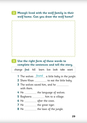 bộ young eli readers - the jungle book - stage 4 a2 - downloadable multimedia - Ảnh 10