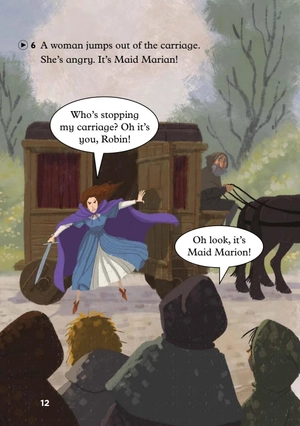 bộ young eli readers - the legend of robin hood - stage 2 a1 - downloadable audio files - Ảnh 13