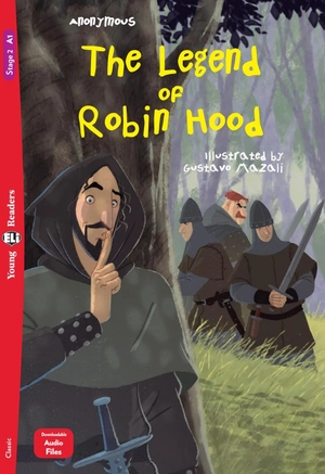 bộ young eli readers - the legend of robin hood - stage 2 a1 - downloadable audio files - Ảnh 2