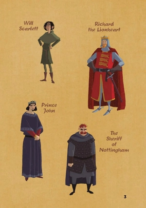 bộ young eli readers - the legend of robin hood - stage 2 a1 - downloadable audio files - Ảnh 4