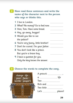 bộ young eli readers - the prince and the pauper - stage 4 a2 - downloadable audio files - Ảnh 12