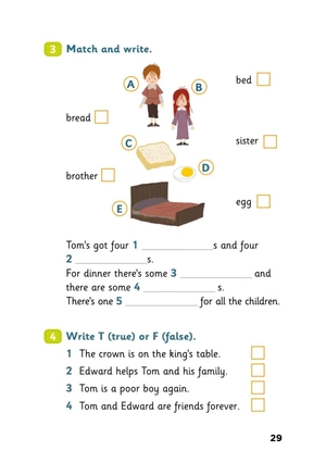 bộ young eli readers - the prince and the poor boy - stage 1 below a1 - downloadable multimedia - Ảnh 10