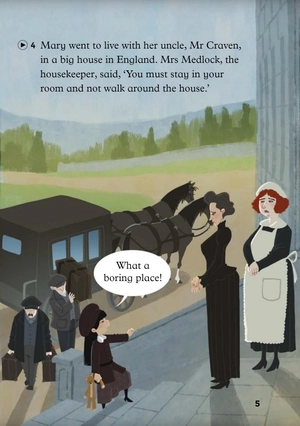 bộ young eli readers - the secret garden - stage 3 a1.1 - downloadable audio files - Ảnh 6