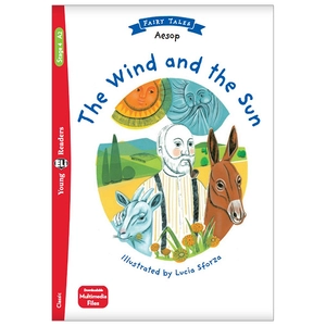 bộ young eli readers -the wind and the sun - stage 4 a2 - downloadable multimedia files