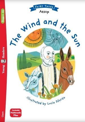 bộ young eli readers -the wind and the sun - stage 4 a2 - downloadable multimedia files - Ảnh 2