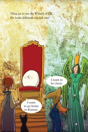 bộ young eli readers - the wonderful wizard of oz - stage 2 a1 - downloadable multimedia - Ảnh 10