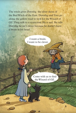 bộ young eli readers - the wonderful wizard of oz - stage 2 a1 - downloadable multimedia - Ảnh 6