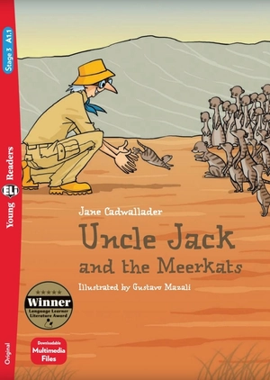 bộ young eli readers - uncle jack and the meerkats - stage 3 a1.1 - downloadable multimedia - Ảnh 2