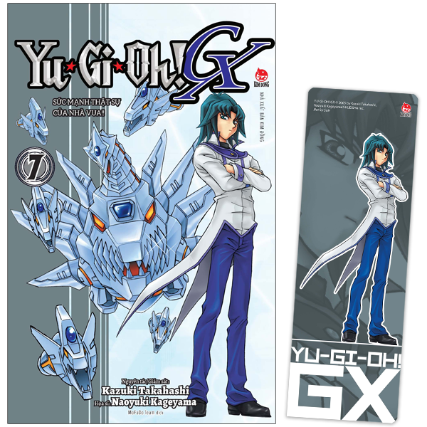 bộ yu-gi-oh! gx - tập 7 - sức mạnh thật sự của nhà vua!! - tặng kèm bookmark pvc