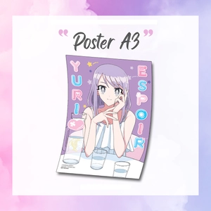 bộ yuri espoir - tập 4 - bản đặc biệt - tặng kèm postcard + poster + standee khung tranh - Ảnh 4