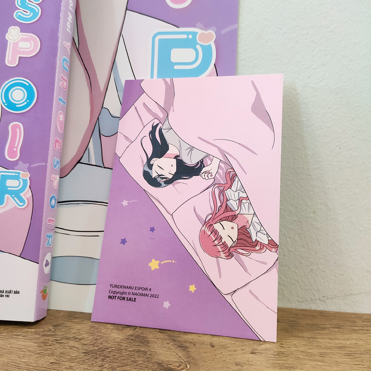 bộ yuri espoir - tập 4 - tặng kèm postcard - Ảnh 4