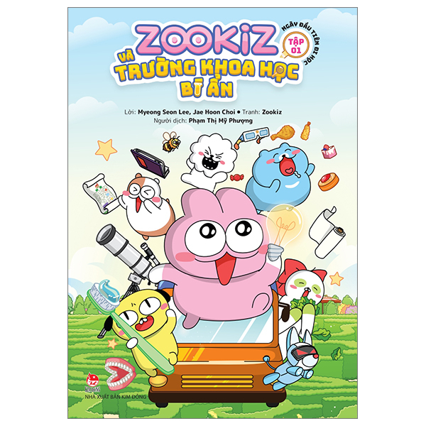 Bộ Zookiz Và Trường Khoa Học Bí Ẩn - Tập 1 - Ngày Đầu Tiên Đi Học