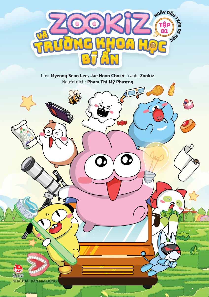 bộ zookiz và trường khoa học bí ẩn - tập 1 - ngày đầu tiên đi học - tặng kèm sticker - Ảnh 3