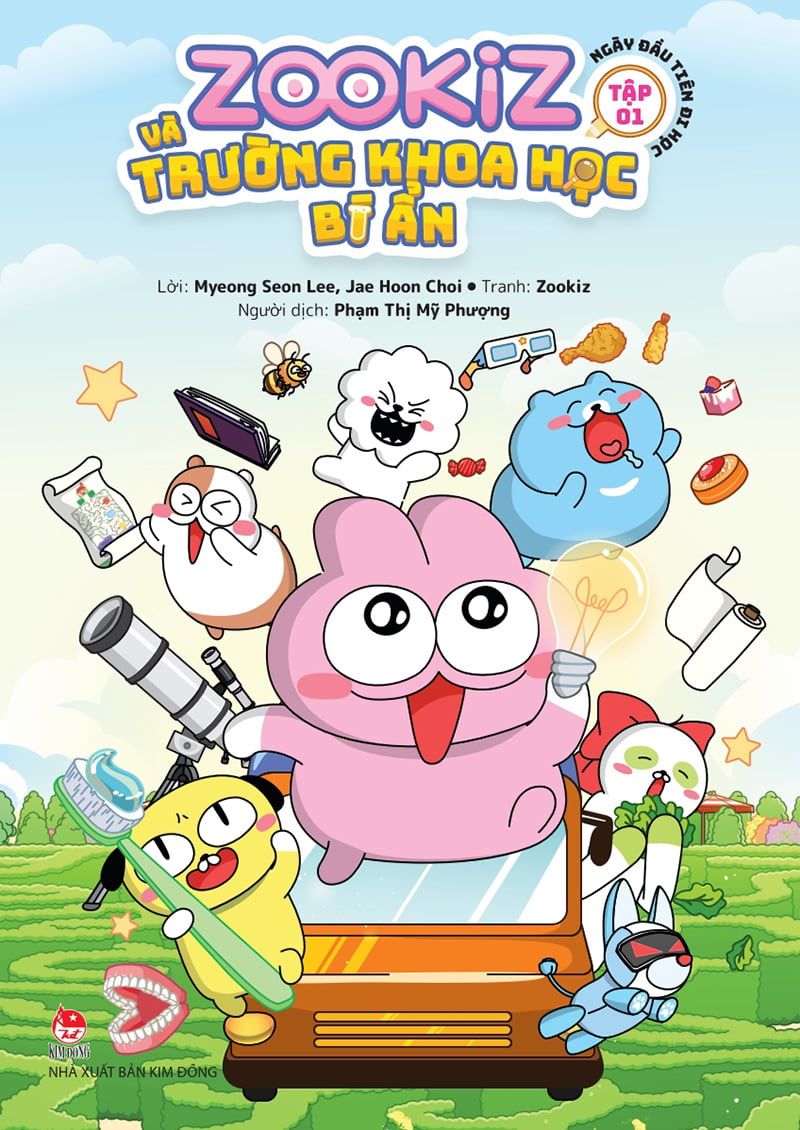 bộ zookiz và trường khoa học bí ẩn - tập 2 - giải cứu gấu bắc cực - tặng kèm thước kẻ kiêm bookmark giấy - Ảnh 4