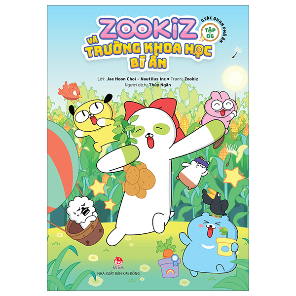 Bộ Zookiz Và Trường Khoa Học Bí Ẩn - Tập 6 - Giác Quan Phá Án