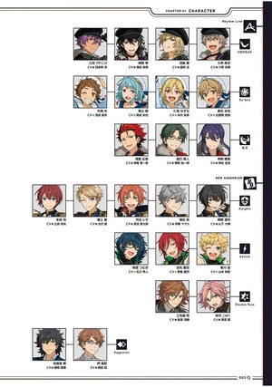 bộ あんさんぶるスターズ!! オフィシャルワークス - ensemble stars!! official works vol.2 - Ảnh 7