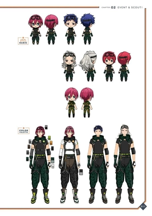 bộ あんさんぶるスターズ!! オフィシャルワークス - ensemble stars!! official works vol.3 - Ảnh 10