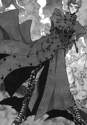 bộ トライガン - trigun 1: deep space planet future gun action - Ảnh 14