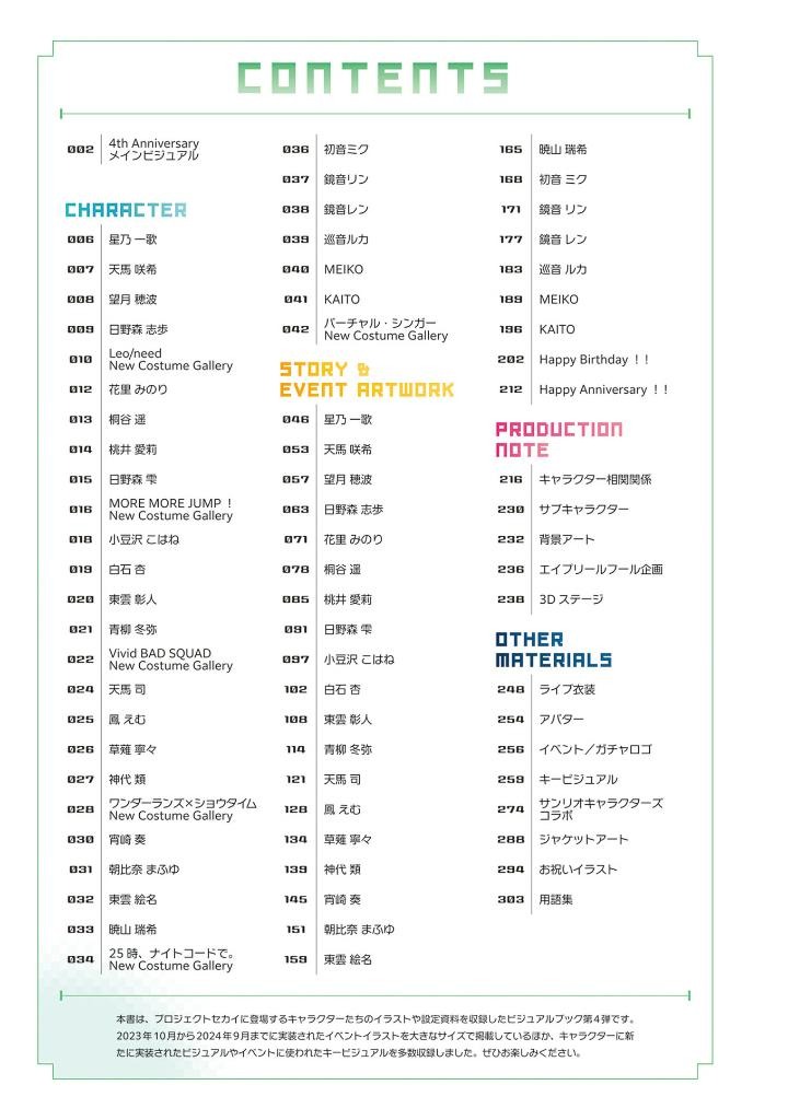 Bo
プロジェクトセカイ カラフルステージ! feat. 初音ミク 公式ビジュアルファンブック - Project Sekai Colorful Stage! Feat. Hatsune Miku Official Visual Fan Book Vol.4 - Ảnh 5