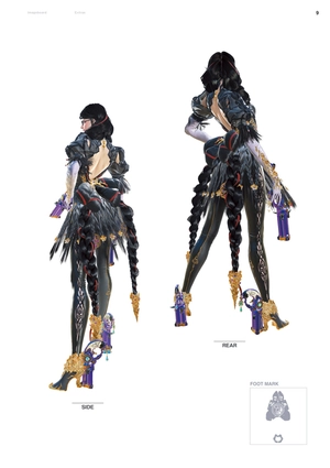bộ ベヨネッタ3 公式設定資料集 - official setting guide: the eyes of bayonetta 3 - Ảnh 11