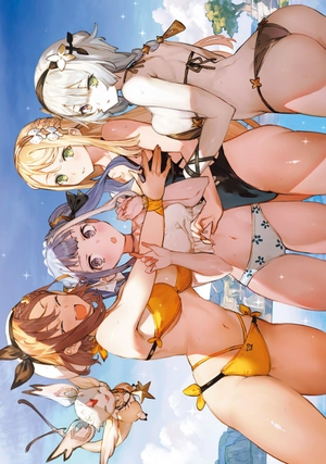 bộ ライザのアトリエ2 ~失われた伝承と秘密の妖精~ 公式ビジュアルコレクション - atelier ryza 2: lost legends & the secrect fairy official visual collection - Ảnh 13