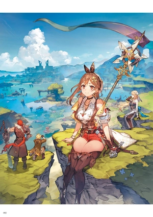 bộ ライザのアトリエ3 ~終わりの錬金術士と秘密の鍵~ 公式ビジュアルコレクション - atelier ryza 3: alchemist of the end & the secret key official visual collection - Ảnh 4