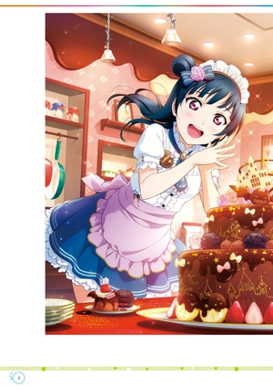 bộ ラブライブ!スクールアイドルフェスティバル aqours official illustration book 2 - Ảnh 11