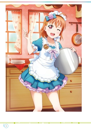 bộ ラブライブ!スクールアイドルフェスティバル aqours official illustration book 2 - Ảnh 13