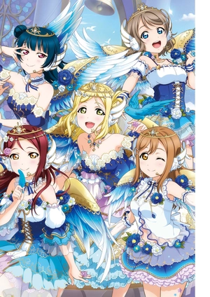 bộ ラブライブ!スクールアイドルフェスティバル aqours official illustration book 2 - Ảnh 7