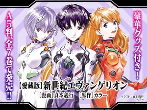 bộ 【愛蔵版】新世紀エヴァンゲリオン 1 - neon genesis evangelion (collector's edition) - Ảnh 3
